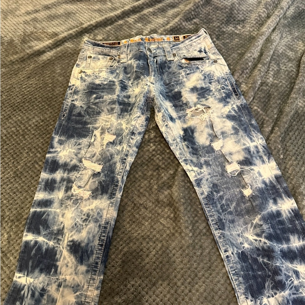 Men’s rock revival jeans